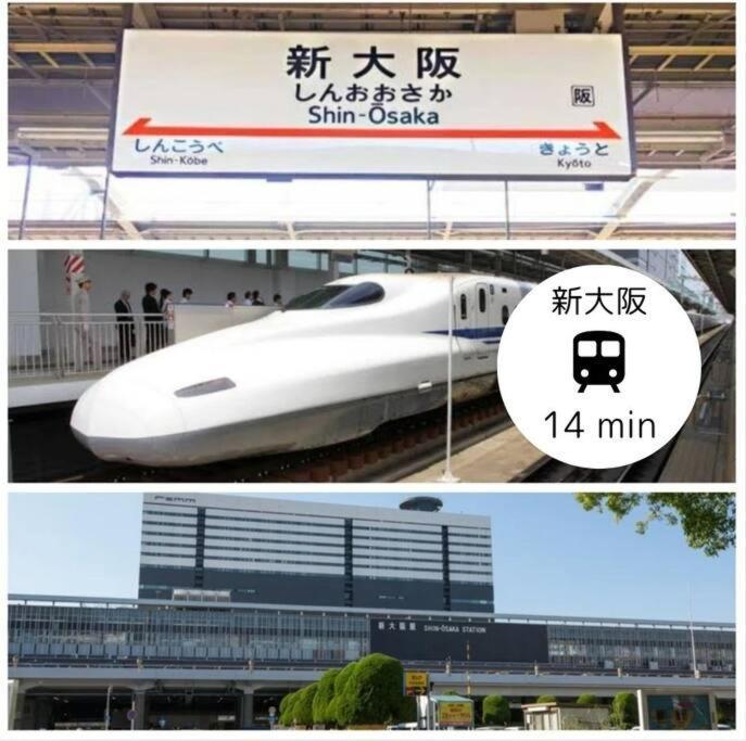 701 Residential Hotel Alex Usjまで1駅5分 Osaka Exteriör bild